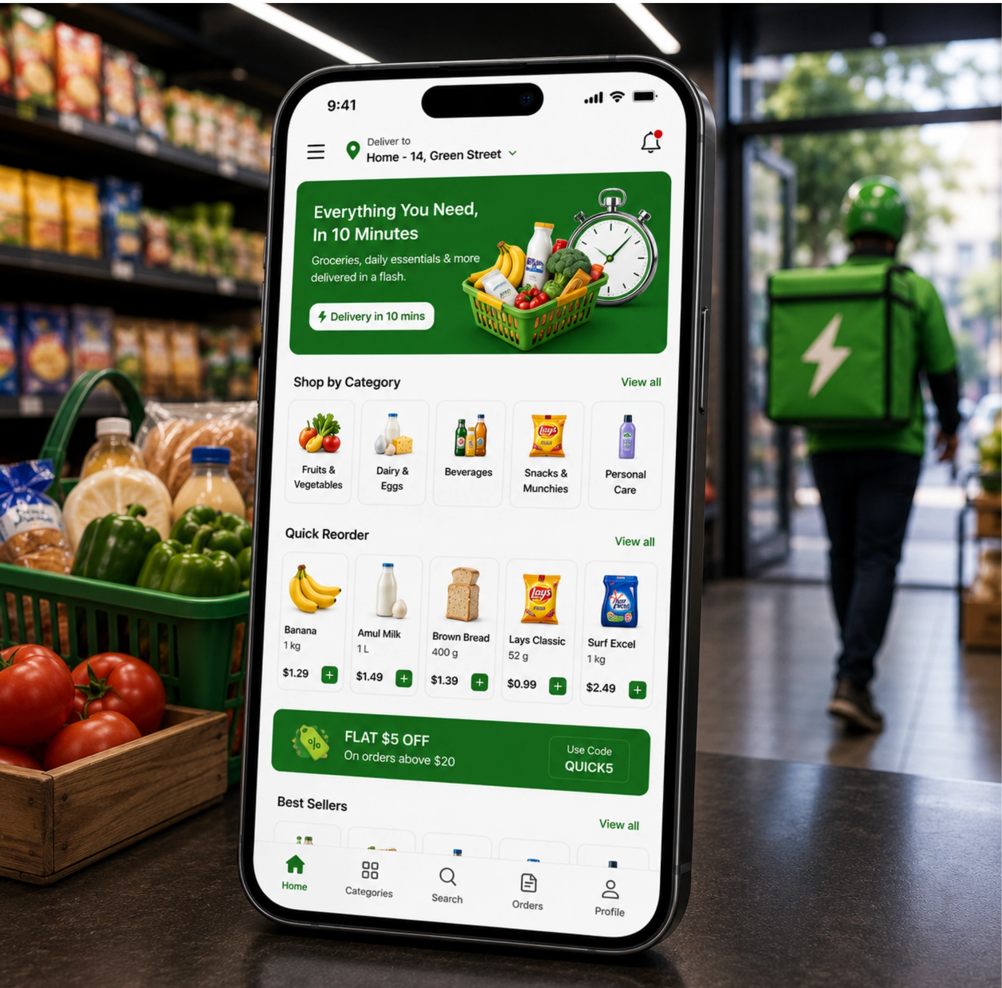 Quick Commerce Apps